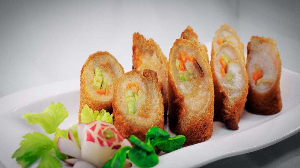 Stuffed Crispy Rolls